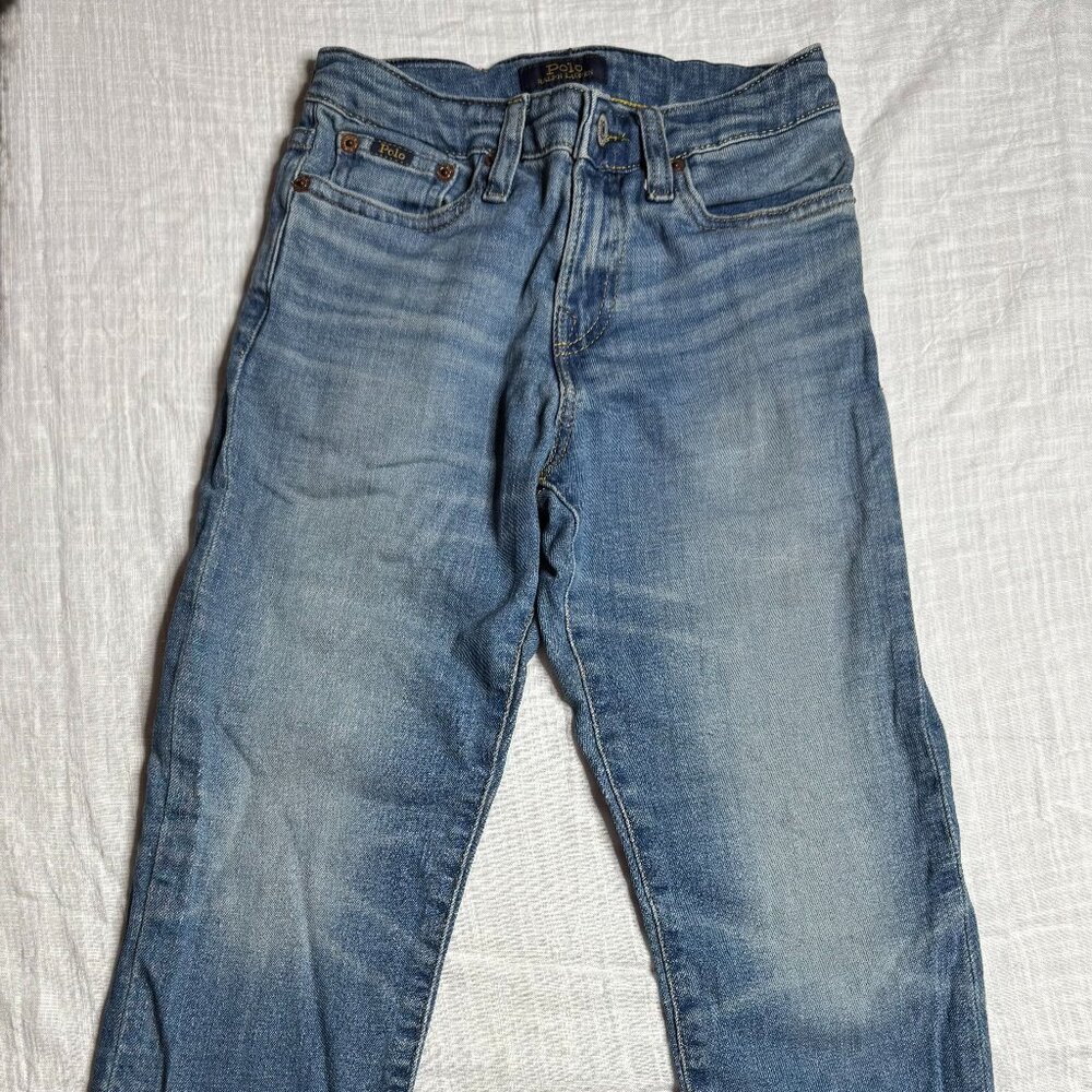 Polo Ralph Lauren Hampton Straight Jeans Blue Boys Size 8 NEW